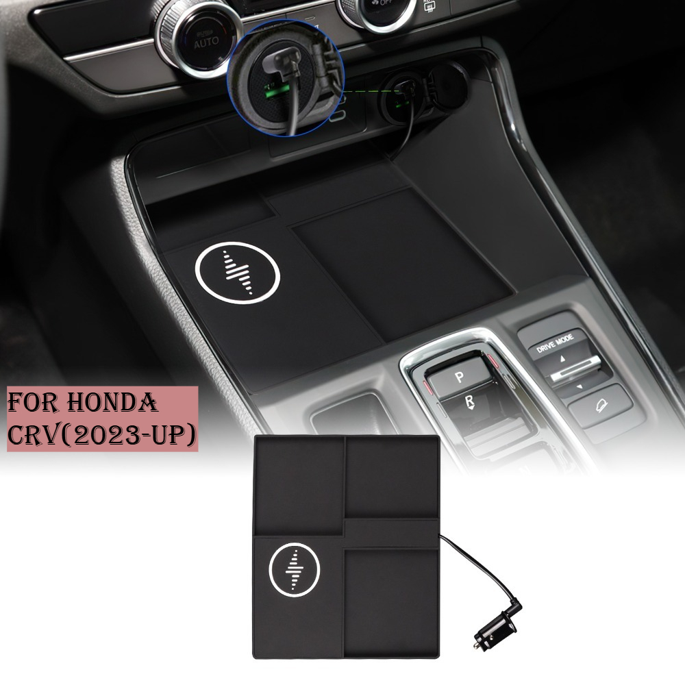 Wireless Car Charger Mount Fast Charging - แท่นชาร์จไร้สายในรถยนต์ ชาร์จเร็วเสถียร สำหรับ Honda CRV 2023