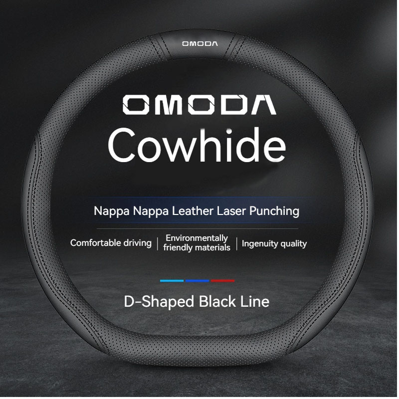 ปลอกหุ้มพวงมาลัยหนังรถยนต์สำหร - Car Steering Wheel Cover Anti Slip Breathable บทวิจารณ์และราคา