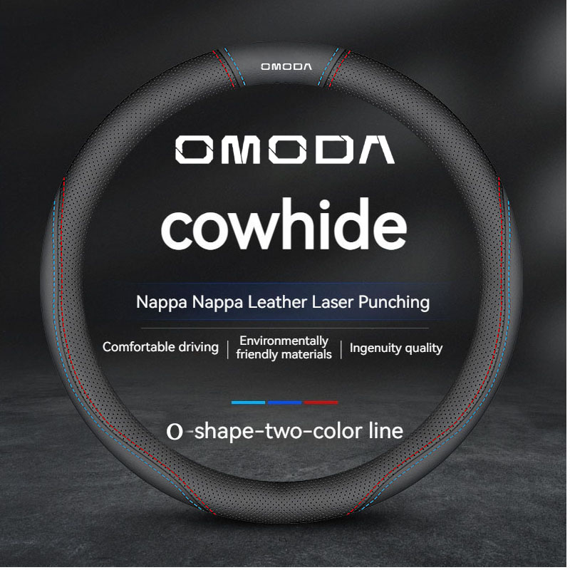 ปลอกหุ้มพวงมาลัยหนังรถยนต์สำหร - Car Steering Wheel Cover Anti Slip Breathable บทวิจารณ์และราคา