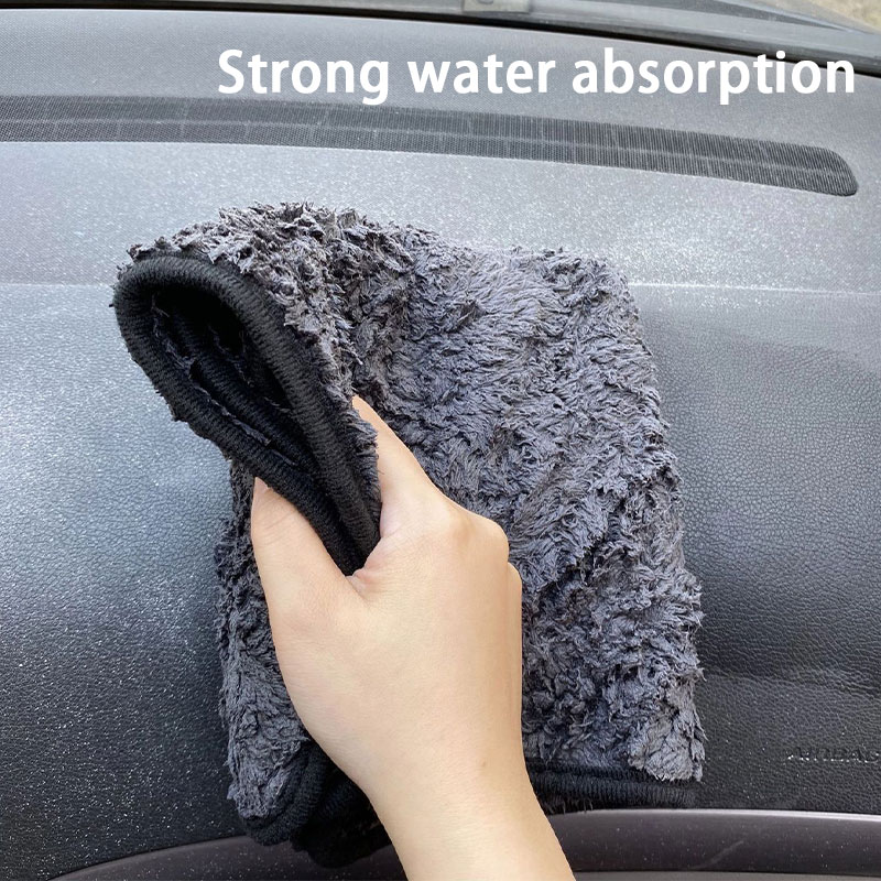 ผ้าขนหนูล้างรถไมโครไฟเบอร์1200 - Microfiber Car Drying Towel Super Absorbent บทวิจารณ์และราคา