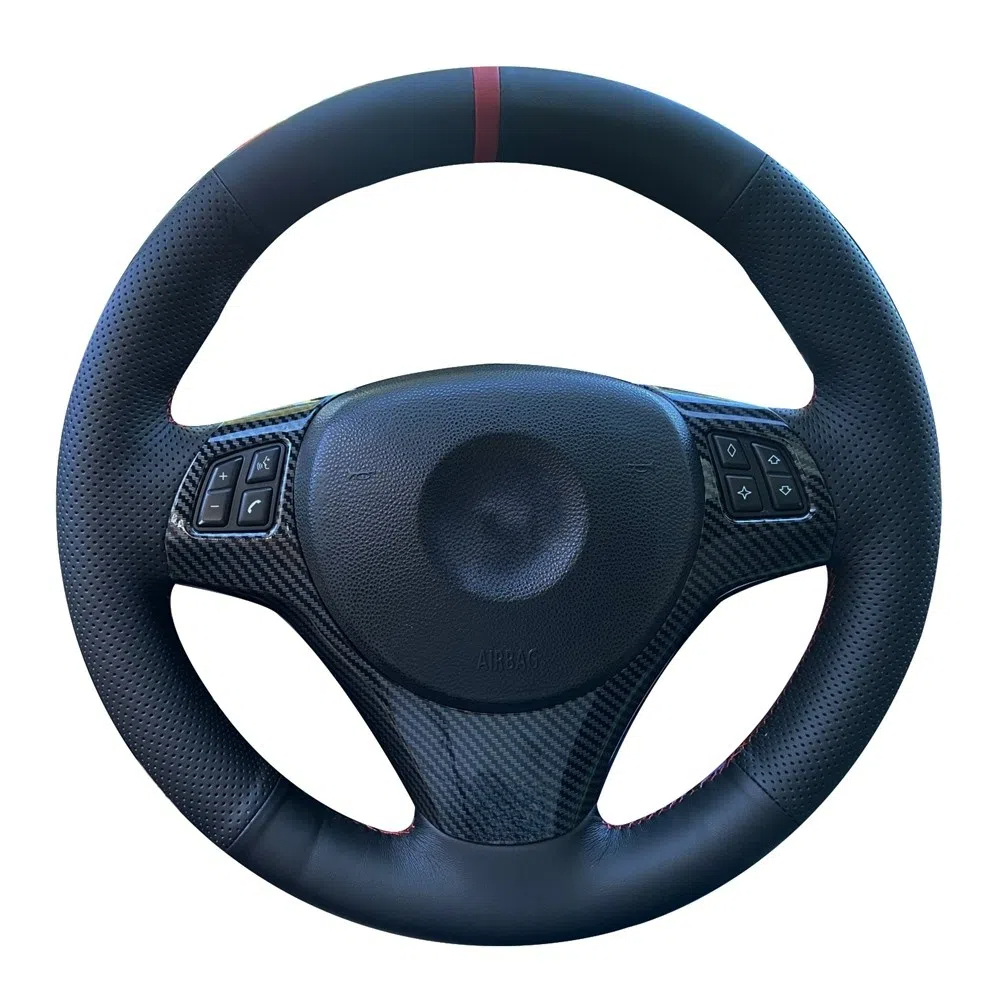 ที่กำหนดเอง Braid พวงมาลัยรถยน - Car Steering Wheel Cover Anti Slip Breathable บทวิจารณ์และราคา