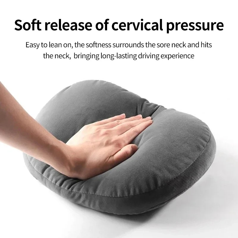 หมอนรองศีรษะสำหรับเบาะรถยนต์ ท - Memory Foam Car Neck Pillow Lumbar Support บทวิจารณ์และราคา