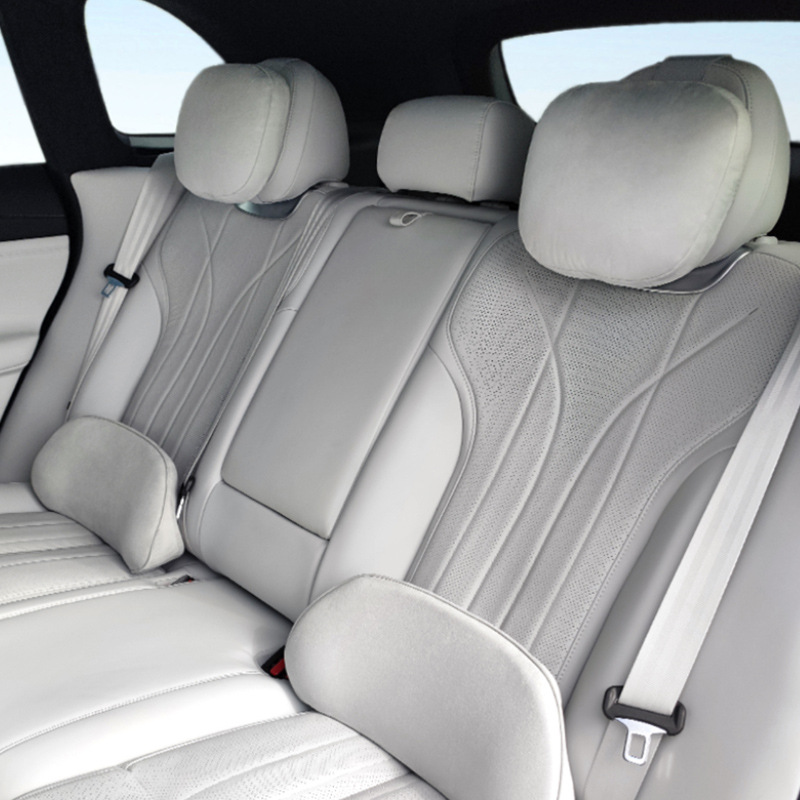 หมอนรองคอและหลังสำหรับรถยนต์ X - Memory Foam Car Neck Pillow Lumbar Support บทวิจารณ์และราคา