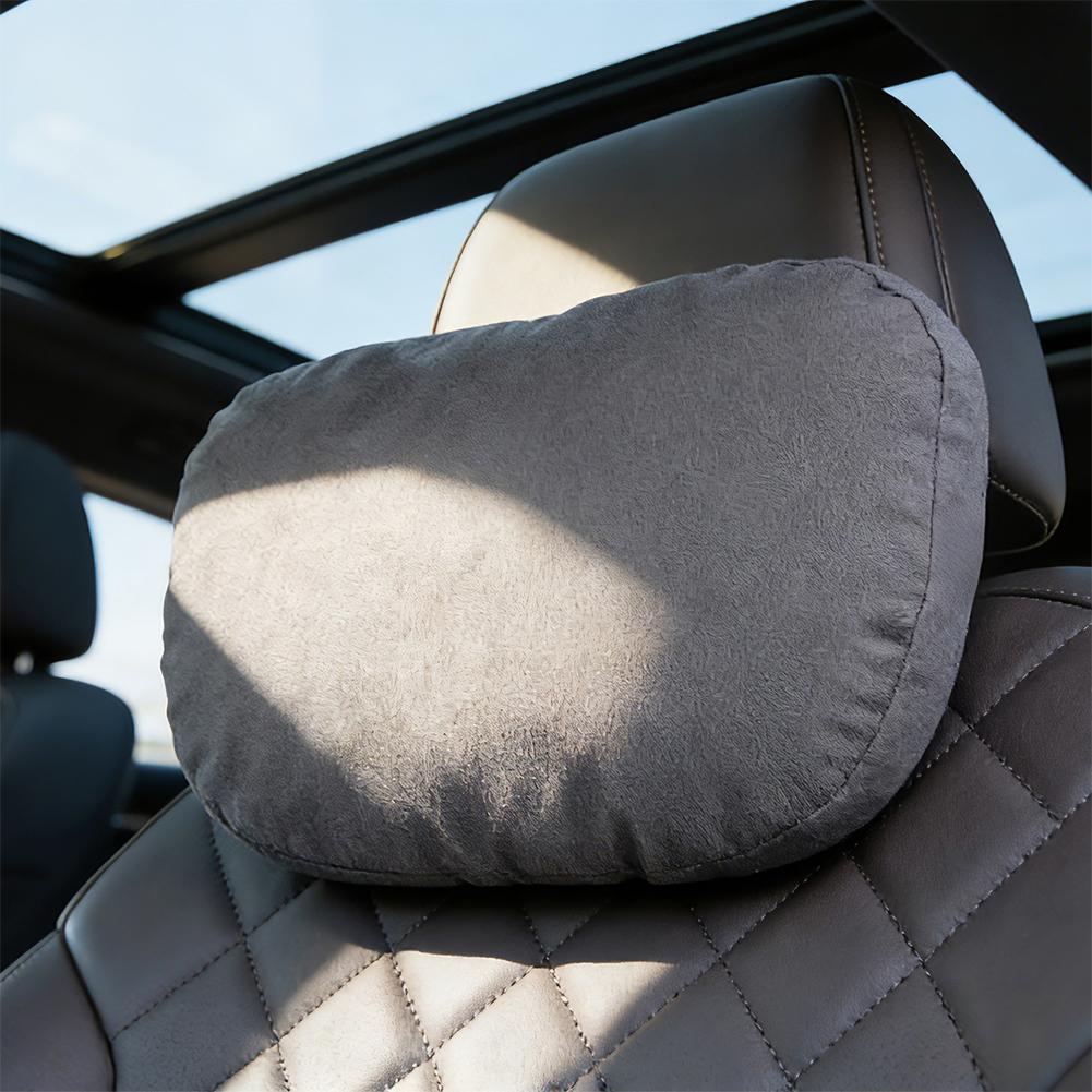 หมอนรองคอในรถยนต์แบบปรับได้ ทำ - Memory Foam Car Neck Pillow Lumbar Support บทวิจารณ์และราคา