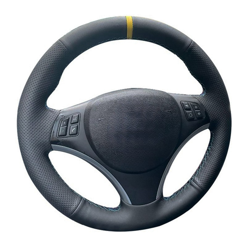 ที่กำหนดเองพวงมาลัยรถยนต์ Anti - Car Steering Wheel Cover Anti Slip Breathable บทวิจารณ์และราคา
