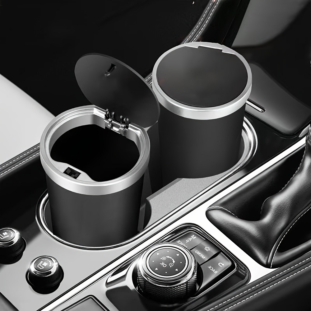 ถังขยะในรถยนต์ขนาดเล็ก กันน้ำ  - Waterproof Car Trash Can With Lid บทวิจารณ์และราคา