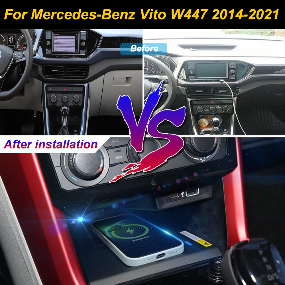 ที่ชาร์จโทรศัพท์มือถือไร้สายใน - Wireless Car Charger Mount Fast Charging บทวิจารณ์และราคา
