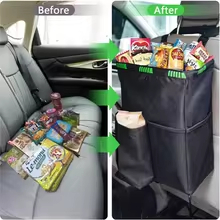 ถุงขยะกันน้ำสำหรับรถยนต์สีดำ ถ - Waterproof Car Trash Can With Lid บทวิจารณ์และราคา