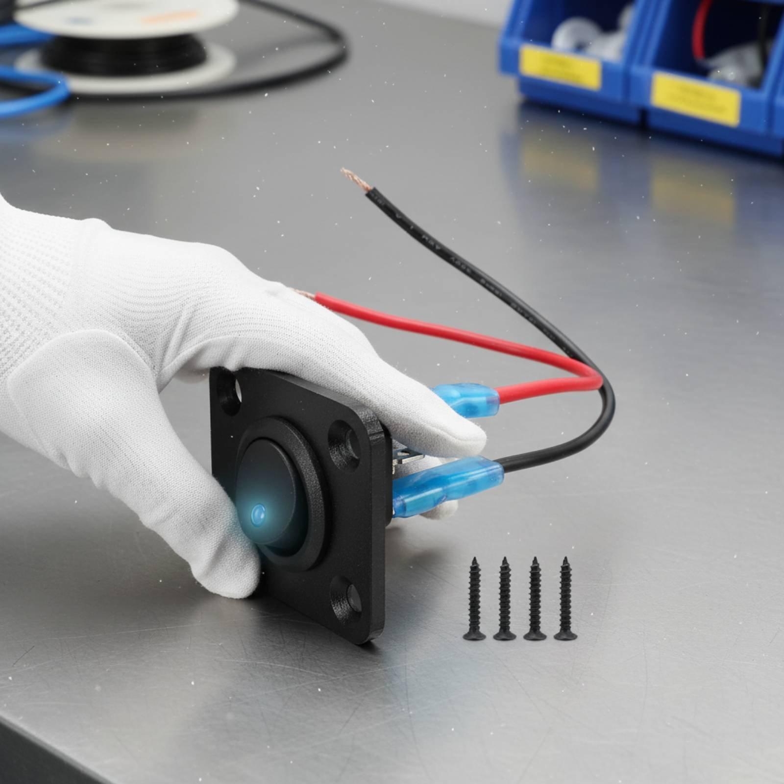 แผงสวิตช์อิเล็กทรอนิกส์ 12V 24 - Car Electronics บทวิจารณ์และราคา
