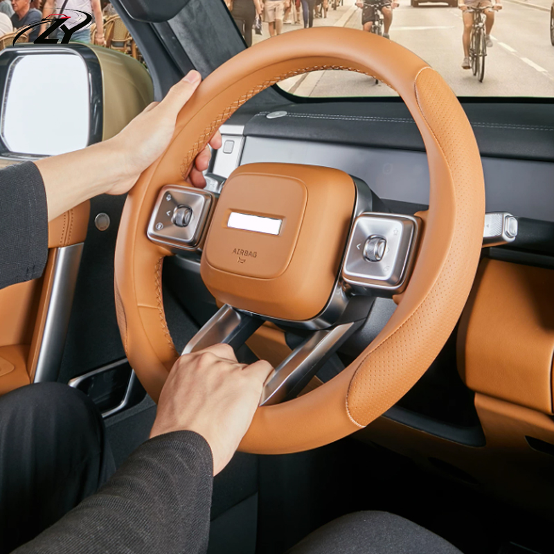 สำหรับรถยนต์ Chery ICAR V27 IC - Car Steering Wheel Cover Anti Slip Breathable บทวิจารณ์และราคา