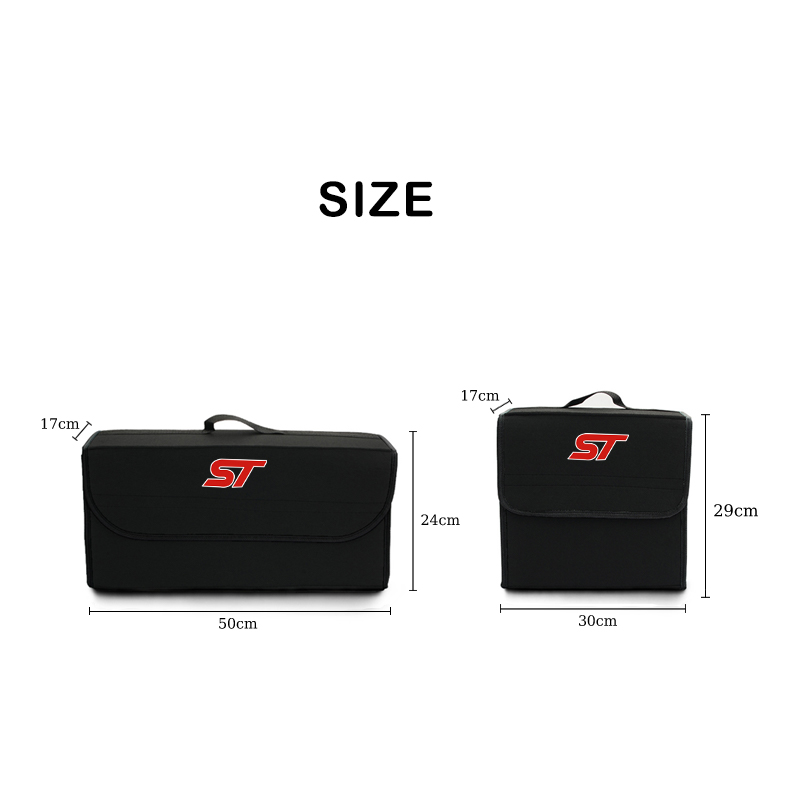 กระเป๋าจัดระเบียบท้ายรถแบบพับไ - Car Trunk Organizer Foldable Storage Box บทวิจารณ์และราคา