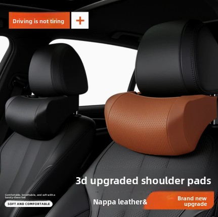 หมอนรองคอในรถยนต์ทำจากเมมโมรี่ - Memory Foam Car Neck Pillow Lumbar Support บทวิจารณ์และราคา